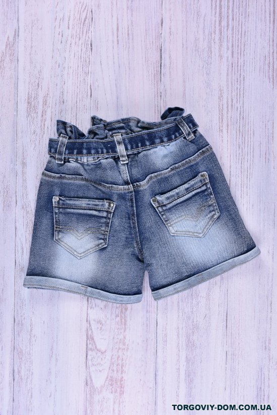 Шорты для девочки джинсовые стрейчевые Рост в наличии : 110, 116, 122 арт.H-2666
