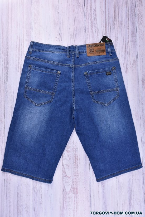 Шорты джинсовые мужские стрейчевые "ATWOLVES" Размеры в наличии : 36, 38, 40, 42, 44 арт.AT8108