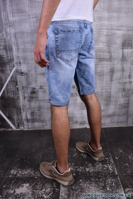 Шорты мужские джинсовые стрейчевые "PAGALEE" Размеры в наличии : 34, 38 арт.P6745D