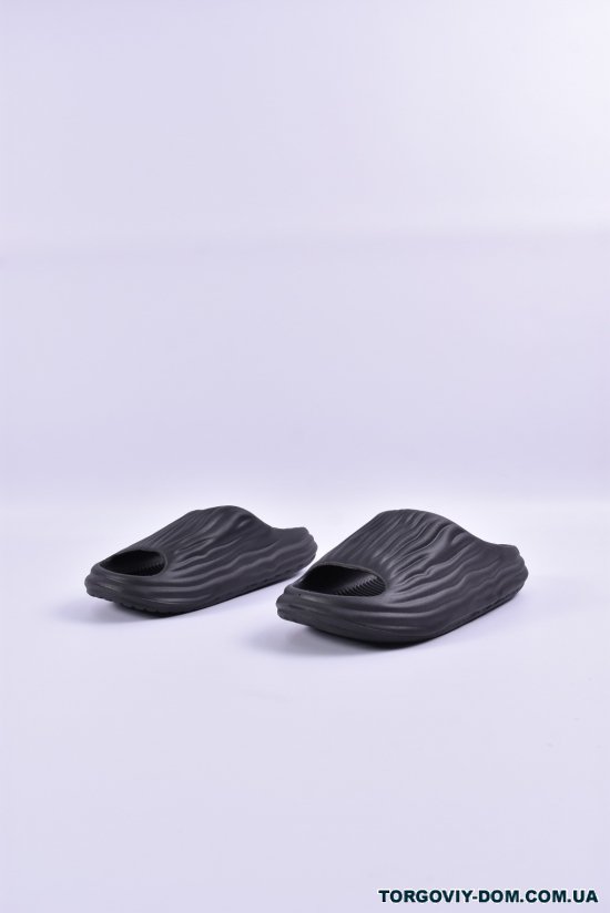 Шлёпанцы мужские (цв.черный) материал EVA Размеры в наличии : 40, 42 арт.L-5387