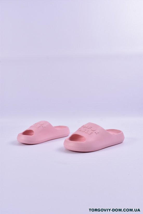 Шлёпанцы женские (цв.розовый) материал EVA Размеры в наличии : 36, 38, 40 арт.YXE309