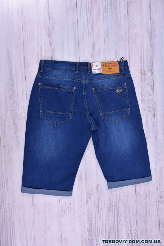 Шорти чоловічі джинсові стрейчові "GGRACES" Розміри в наявності : 36, 37, 39, 40, 42 арт.D8084D
