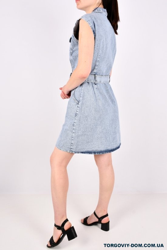 Платье женское джинсовое (col.R06) Размеры в наличии : 36, 38, 40, 42, 44 арт.S-4018-R