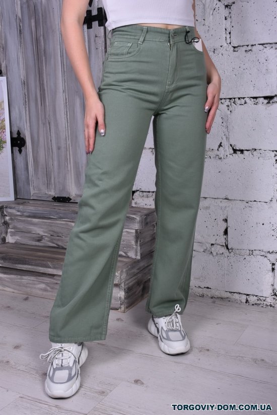 Джинси жіночі котонові culotte (col.910) model Culotte "NEW LENZA" Розмір в наявності : 30 арт.1027