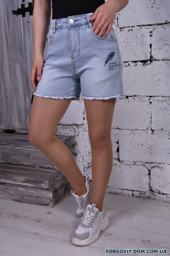 Шорты джинсовые стрейчевые женские Размер в наличии : 31 арт.MF-2374