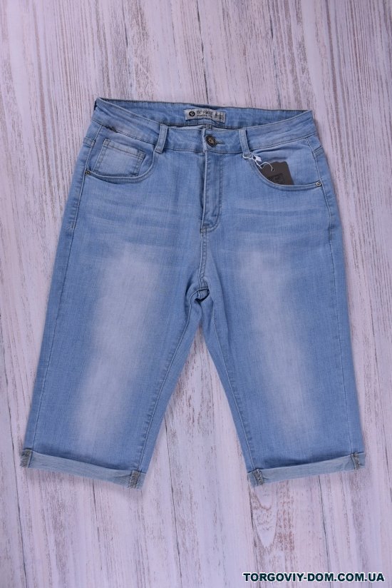 Бриджі джинсові зі стрейчем жіночі. Розміри в наявності : 32, 34, 36, 38, 40, 42 арт.MF-2359