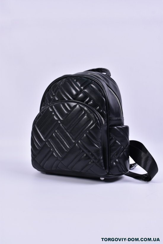 Рюкзак жіночий (кол. чорний) розмір 25/26/11 см. "ALEX арт.CD-8636