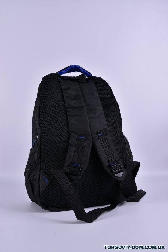 Рюкзак из плащевки (цв.черный) размер 45/28/16 см арт.10030