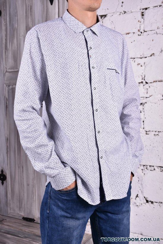 Рубашка мужская "CRESTANCE" (SLIM FIT) Размеры в наличии : 46, 54 арт.SKY2957