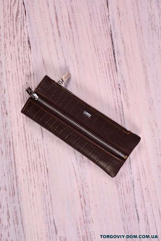 Ключниця чоловіча шкіряна (color.brown) розмір 17/6 см. "ALFA RICCO" арт.AR00375C