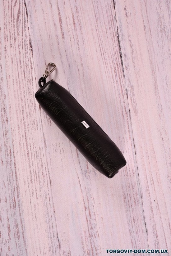 Ключниця чоловіча шкіряна (color.black) розмір 14/5 см. "ALFA RICCO" арт.AR00575C