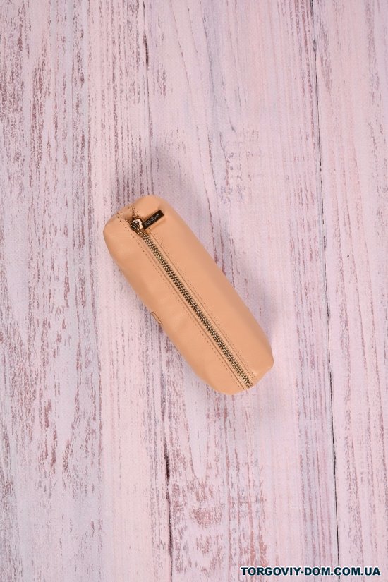Ключниця жіноча шкіряна (color.beige) розмір 15/5.5 см. "Alfa Ricco" арт.AR1000LB