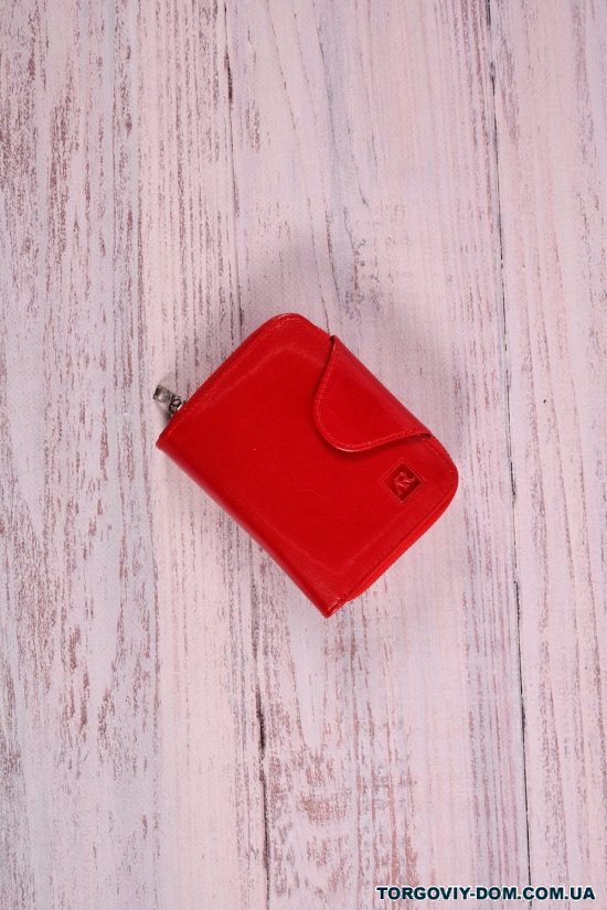 Кошелёк женский кожаный (color.red) размер 11/9 см." Alfa Ricco" арт.AR6123YP