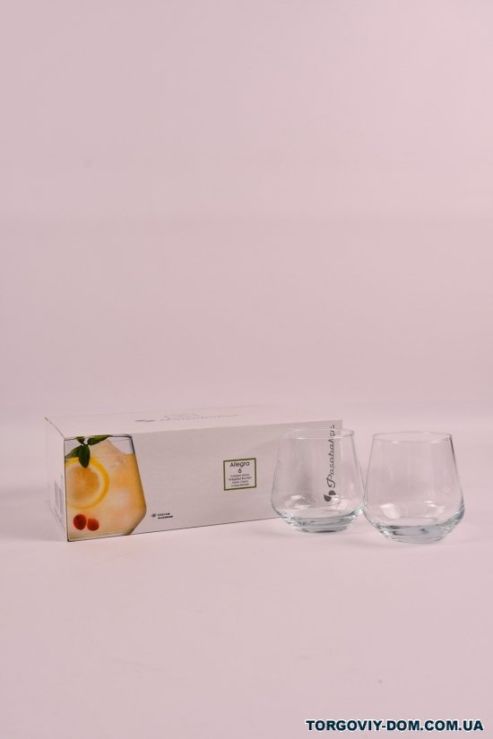 Набор стаканов (6шт) Allegra для виски 345мл Pasabahse арт.420184