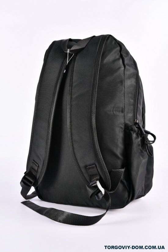 Рюкзак тканевый (цв.черный) размер 42/31/16см. арт.8627
