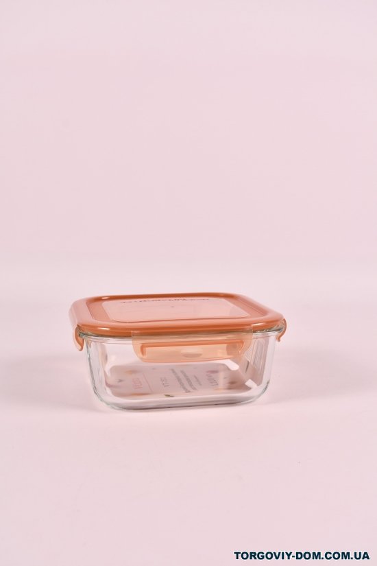 Харчовий контейнер скляний із пластиковою кришкою 1100мл "Vitora" арт.VT-7511