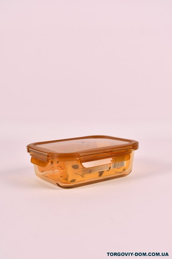 Харчовий контейнер скляний із пластиковою кришкою 1040мл "Vitora" арт.VT-7810