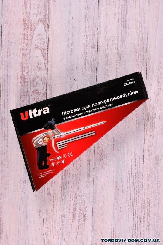 Пістолет для поліуретанової піни ULTRA (тефлонове покриття адаптера) арт.2722012