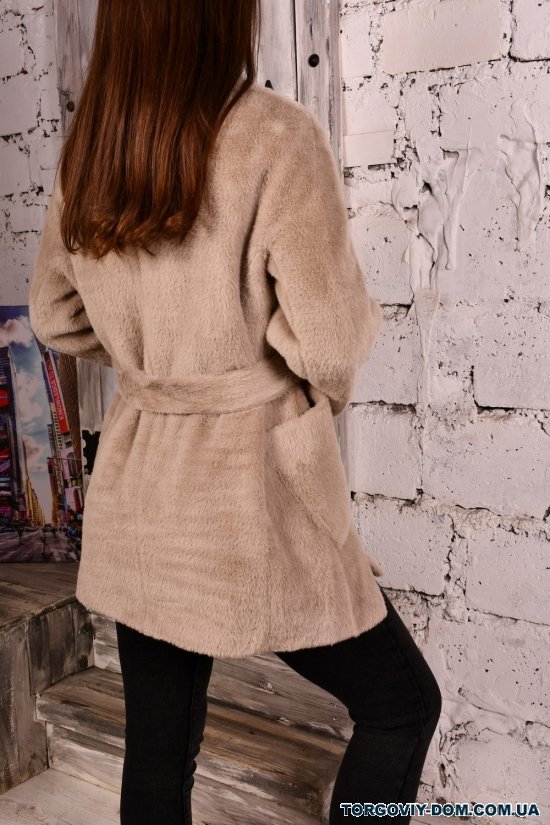 Жіноче пальто з вовни альпака (color.2) "ROMATIC" Розміри в наявності : 44, 46, 48 арт.686