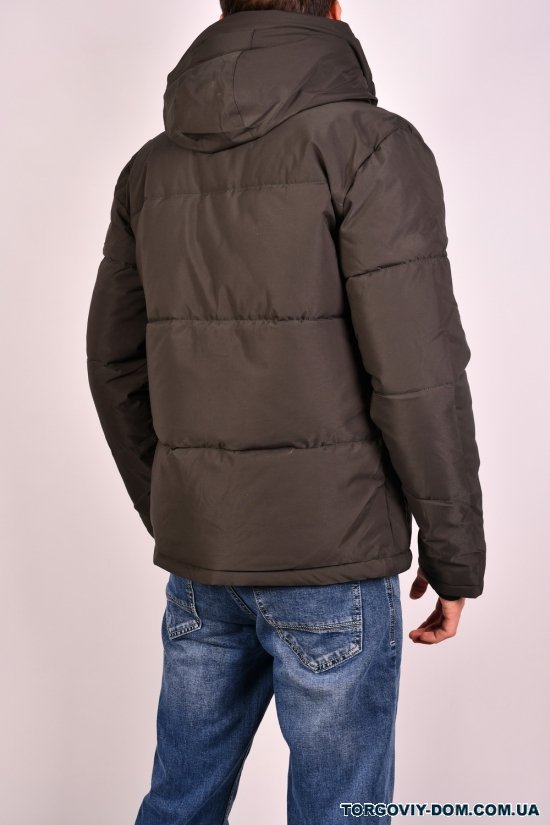 Куртка мужская зимняя цв.хаки (наполнитель 100% полиэстер) "REMAIN" Размер в наличии : 46 арт.3075