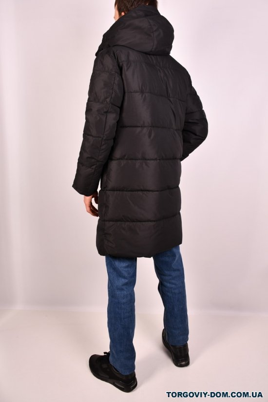 Пальто мужское зимние цв.черный (наполнитель 100% полиэстер) "REMAIN" Размер в наличии : 44 арт.7912-2