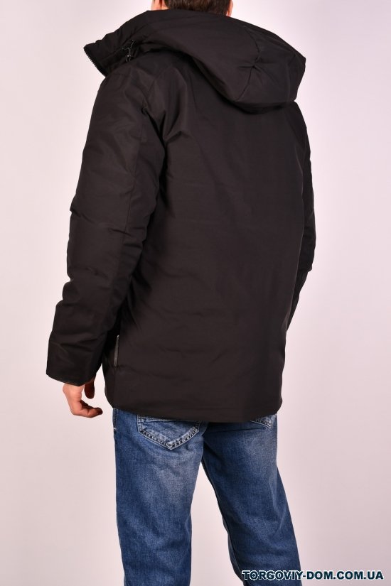 Куртка чоловіча зимова цв. чорний (наповнювач 100% поліестер) "REMAIN" Розміри в наявності : 44, 46, 52 арт.3009