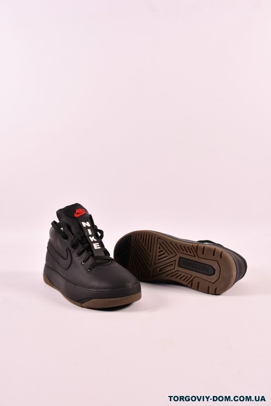Кросівки чоловічі зимові (чорний) на хутрі з натуральної шкіри  Розміри в наявності : 40, 44, 45 арт.426