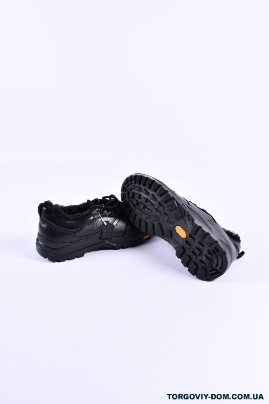 Кросівки чоловічі (кол. чорний) з натуральної шкіри "Dan Shoes" Розміри в наявності : 41, 42, 44, 45 арт.2205