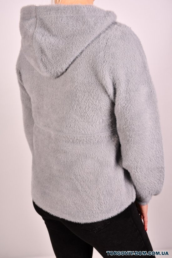 Жіноча кофта (кол. сірий) тканина альпака розмір 48-50 арт.L-283