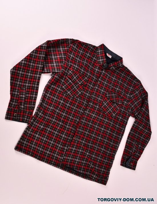 Рубашка мужская на флисе "AO LONG" Размеры в наличии : 52, 54, 58, 60 арт.C21