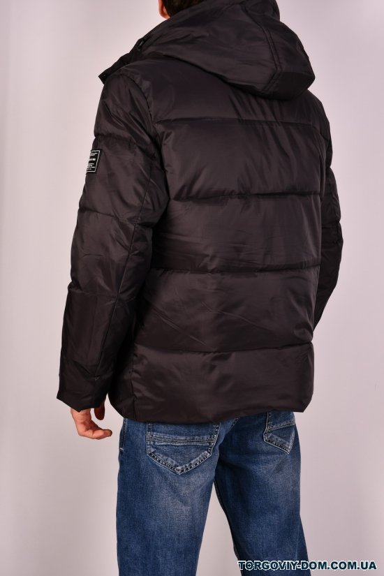 Куртка чоловіча (кол. чорний) зимова з плащової тканини "NANA" Розміри в наявності : 46, 48, 50, 52, 54 арт.Y-937