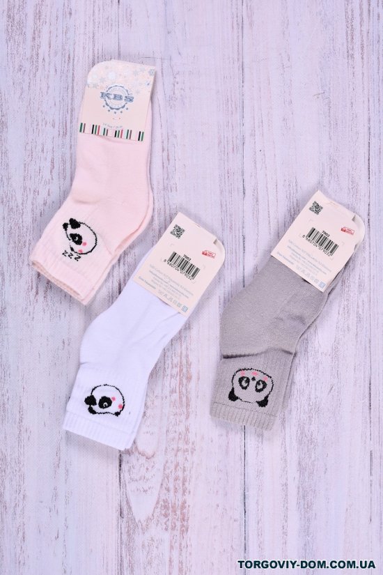 Шкарпетки для дівчинки (7-8) KBS розмір 28-30 махрові арт.3-20264