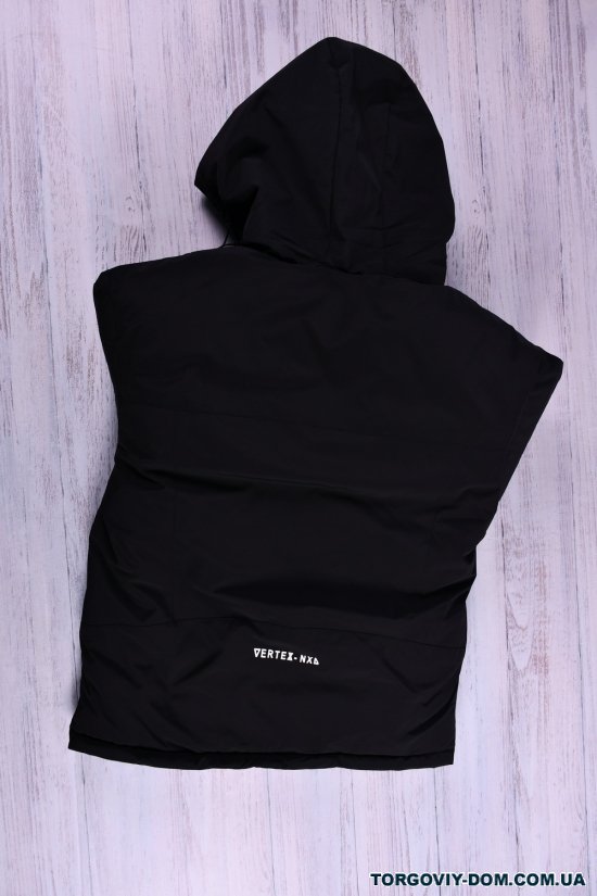 Куртка для хлопчика (кол. чорний) з плащової тканини на хутрі Зріст в наявності : 152, 164, 170 арт.A918