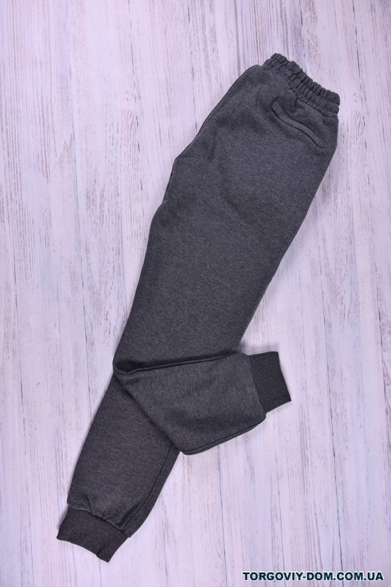 Штани чоловічі трикотажні (колір сірий) на флісі "ING DROP" Об'єм в наявності : 60 арт.17033