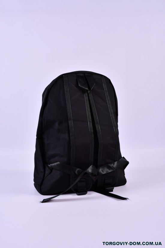Рюкзак з плащової тканини (кол. чорний) розмір 38/29/11см арт.Y-1011