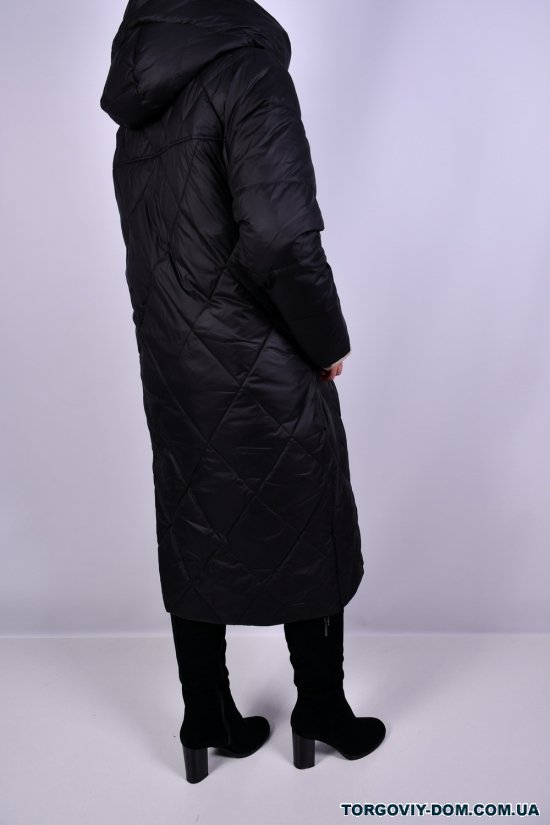 Жіноче пальто з плащівки зимові (color D001) Розміри в наявності : 46, 48, 50, 52, 54, 56 арт.HY1159