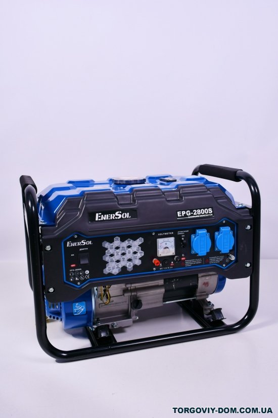 Генератор бензиновий "ENERSOI" однофазний макс 2,8 кВт.двигун. ES-210G ручний старт арт.EPG-2800S