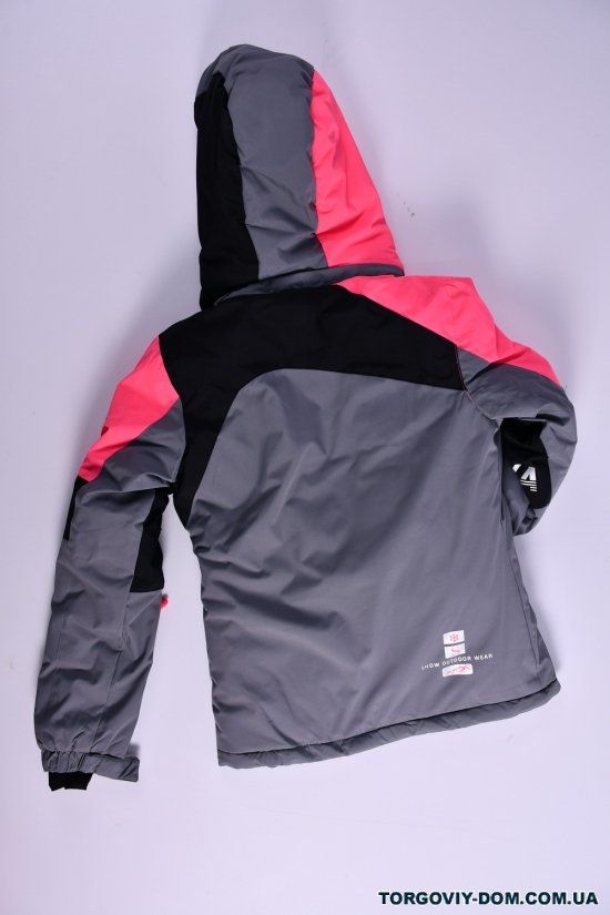 Куртка для дівчинки (col.69) з водовідштовхувальної тканини з дихаючою мембраною Зріст в наявності : 128, 140, 164 арт.GS23172