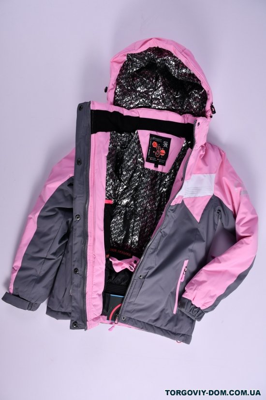 Куртка для дівчинки (col.69) з водовідштовхувальної тканини з дихаючою мембраною Зріст в наявності : 152, 164 арт.GS23171