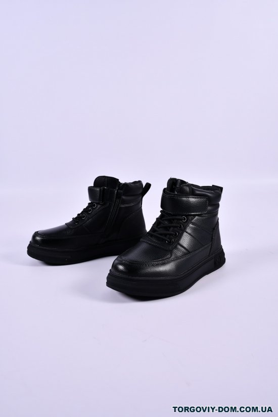 Зимові черевики на хутрі для хлопчика "W.niko" Розміри в наявності : 32, 33, 34, 35, 36 арт.AG8870-1