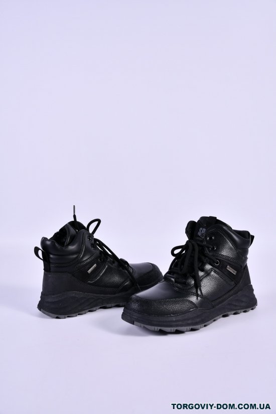 Зимові черевики на хутрі для хлопчика "W.niko" Розміри в наявності : 36, 37, 38 арт.AG365