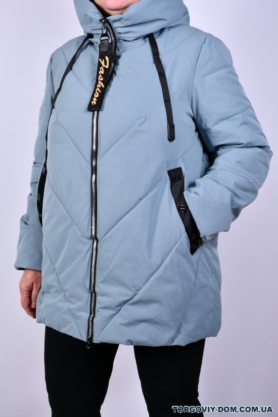 Куртка женская (COLOR 2) зимняя (100% POLYESTER) Размеры в наличии : 52, 54, 56, 58, 60, 62 арт.2318