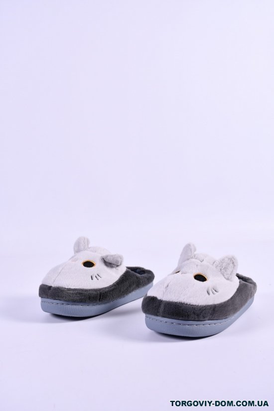 Тапочки детские (цв.серый) "JOMIX" Размеры в наличии : 30, 32 арт.B009