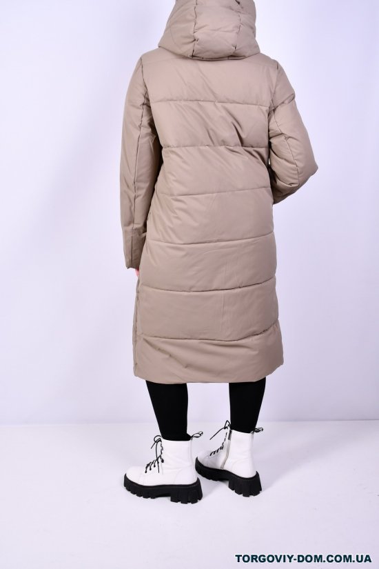 Пальто женское (col.F12) зимние болоньевое "CALOOVEI" Размеры в наличии : 42, 44, 50 арт.8057