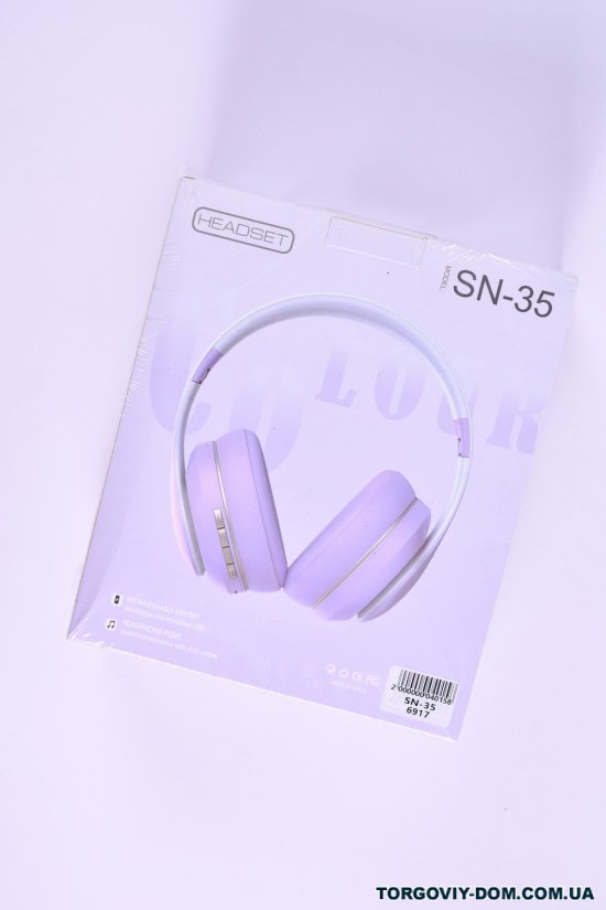 Навушники на акумуляторі з USB/BLUETOOTH арт.SN-35