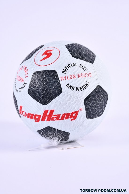 М'яч футбольний №5 гума 420 грам сітка з голкою арт.FB2321
