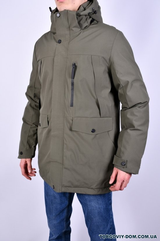 Куртка мужская (color.10) из плащевки зимняя "OKMEL" Размеры в наличии : 46, 48, 50, 52, 54 арт.OK23106
