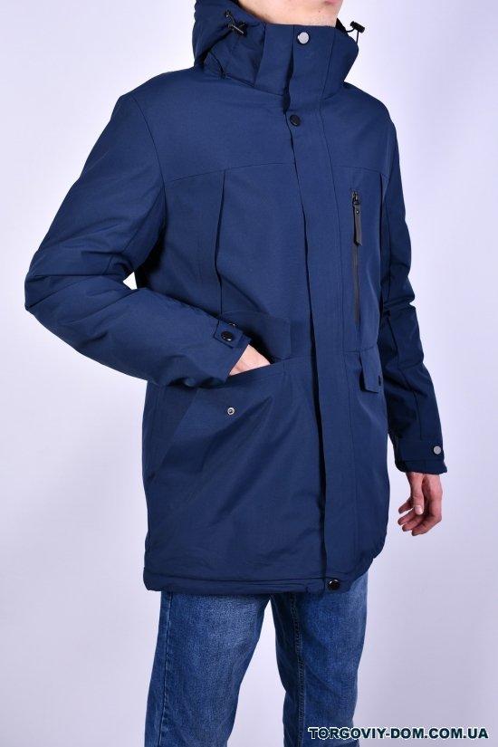 Куртка мужская (color.7) из плащевки зимняя "OKMEL" Размеры в наличии : 46, 50, 52 арт.OK23106