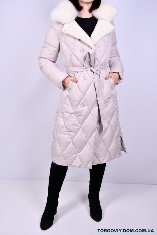 Пальто жіноче (col.19/1) зимове болоньєве Розмір в наявності : 48 арт.6-878