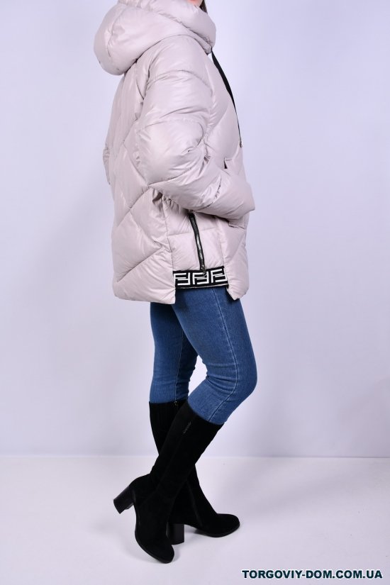 Куртка женская (color.D001) зимняя болоневая Размер в наличии : 56 арт.2811